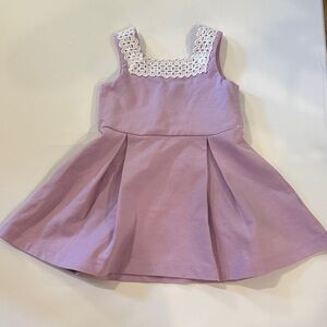 Janie and Jack Lilac Sleeveless Dress